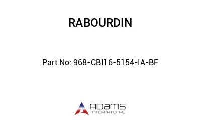 968-CBI16-5154-IA-BF