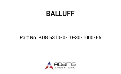BDG 6310-0-10-30-1000-65									