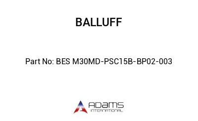 BES M30MD-PSC15B-BP02-003