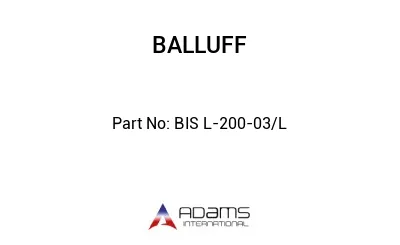 BIS L-200-03/L									