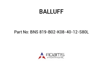 BNS 819-B02-K08-40-12-S80L									