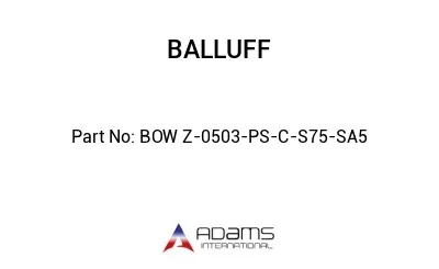 BOW Z-0503-PS-C-S75-SA5									