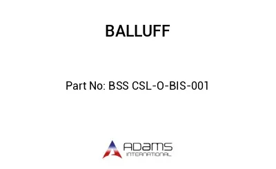 BSS CSL-O-BIS-001									