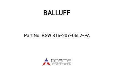 BSW 816-207-06L2-PA									