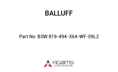 BSW 819-494-X64-WF-09L2									